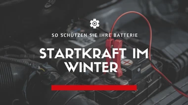 Autobatterie Und Kälte Blog Banner Bild