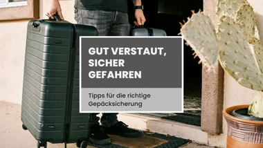 Gepäck Richtig Sicher Blogbanner Bild