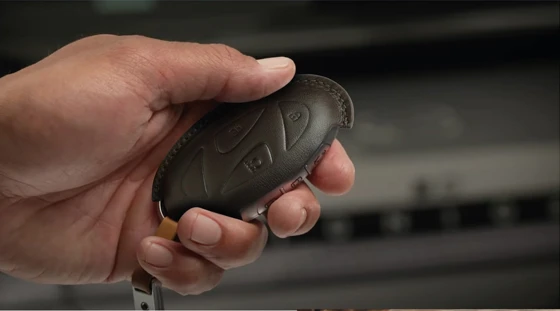 Schutzhülle aus Nappaleder