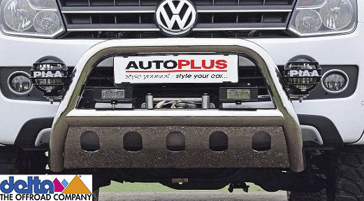 VW Amarok Frontbügel mit Unterfahrschutz Edelstahl